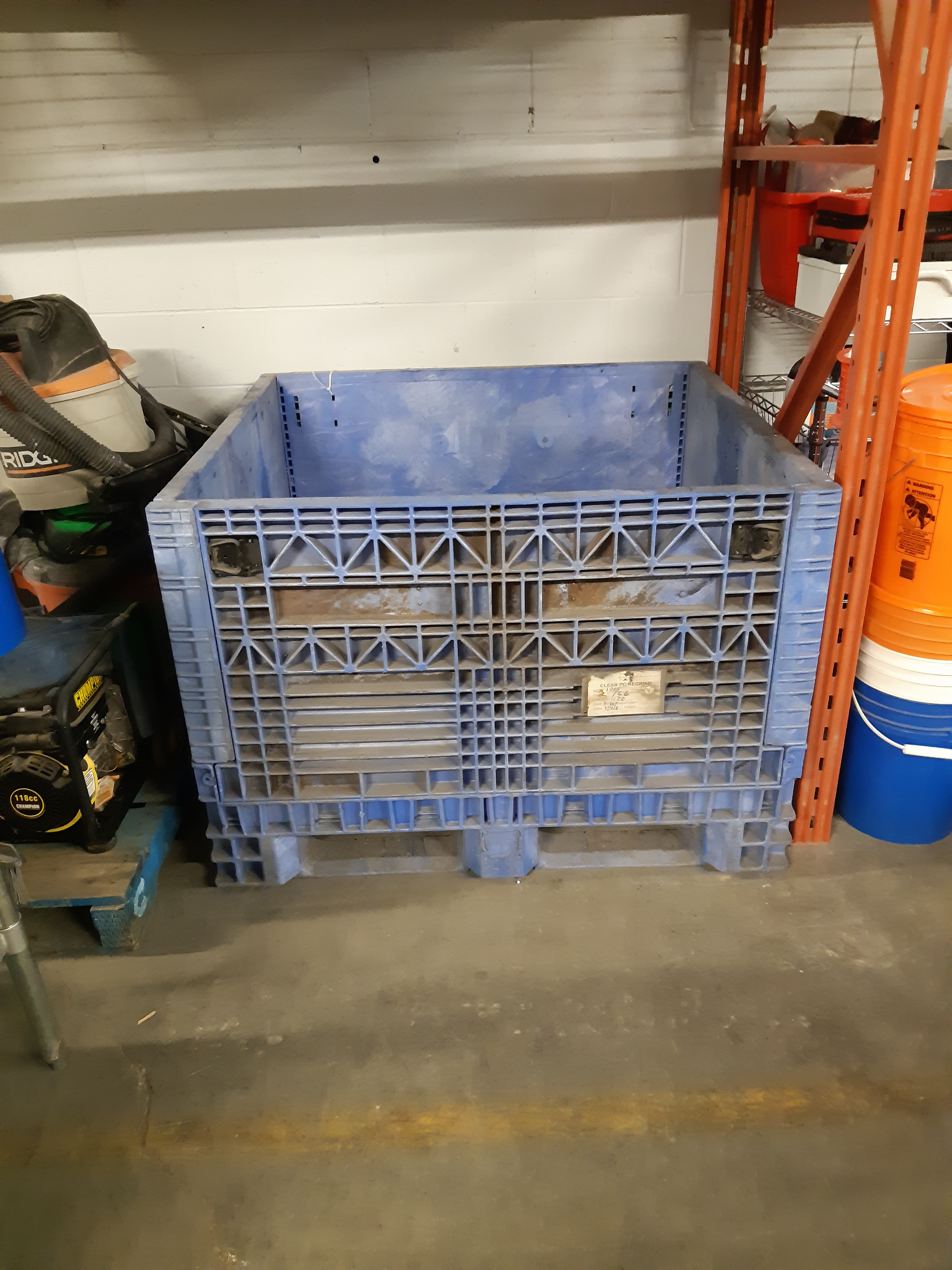 Collapsible Bulk Container Blue