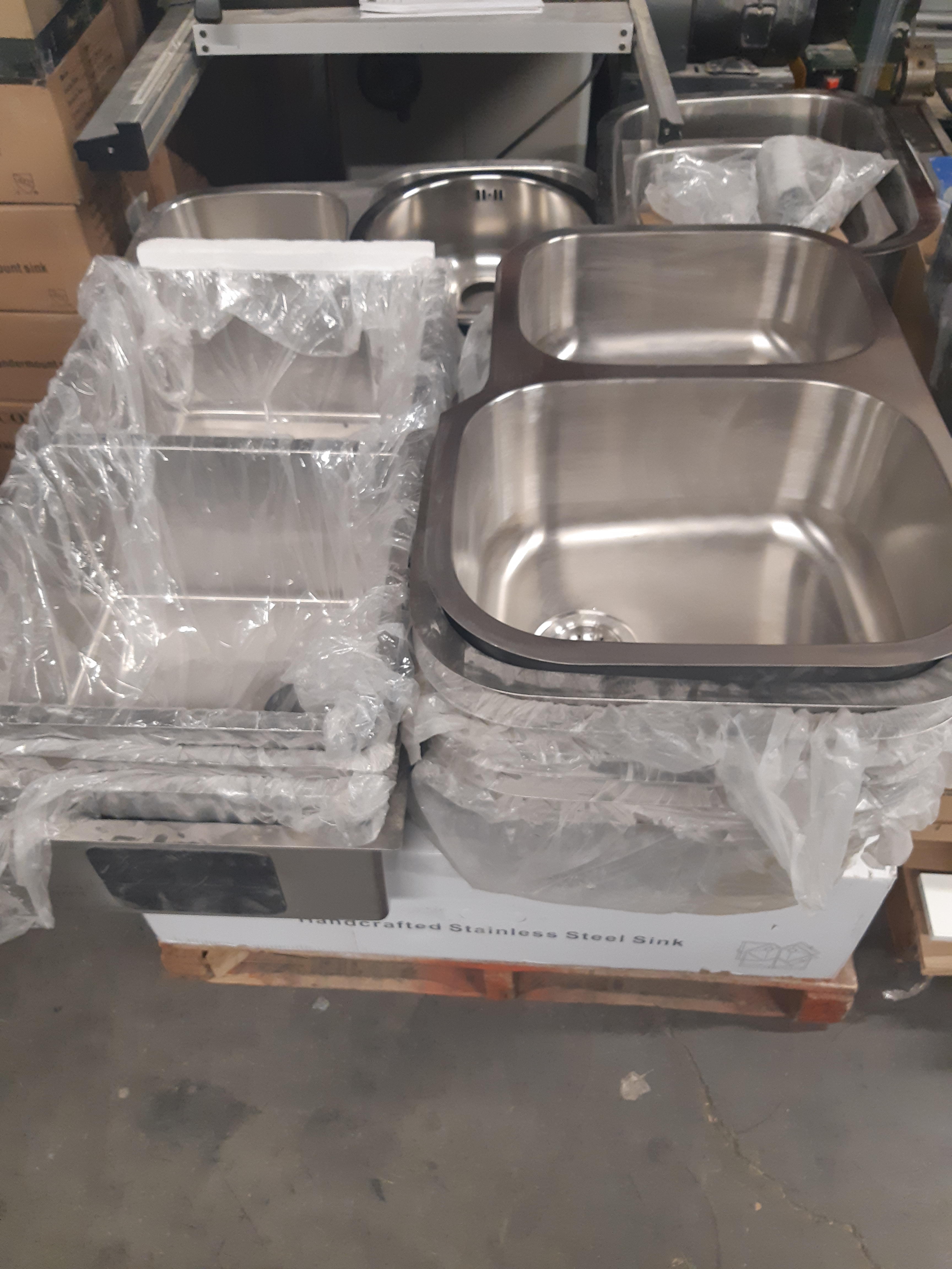 Assorted Stainless Steel Kitchen Sinks & Ceramic Vanity Sinks